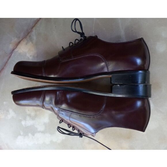 Bostonian Akron Burgundy Men's sz 9.5W - Picture 4 of 9